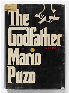 Mario Puzo Signed First Edition, First Printing of ''The Godfather'' with Dust Jacket -- Uninscribed