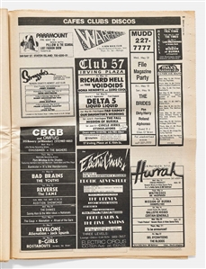 A Star Is Born: Possibly the First Time Madonna's Name Appeared in Print -- ''The Village Voice'' Newspapers from 13 May 1981 and 20 May 1981
