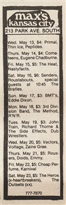 A Star Is Born: Possibly the First Time Madonna's Name Appeared in Print -- ''The Village Voice'' Newspapers from 13 May 1981 and 20 May 1981