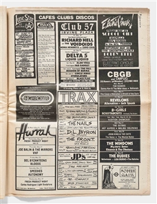A Star Is Born: Possibly the First Time Madonna's Name Appeared in Print -- ''The Village Voice'' Newspapers from 13 May 1981 and 20 May 1981