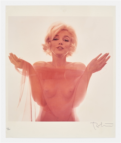 Marilyn Monroe 20 x 24 Photograph from The Last Sitting Signed by Photographer Bert Stern