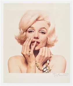 Marilyn Monroe 20 x 24 Photograph from The Last Sitting Signed by Photographer Bert Stern