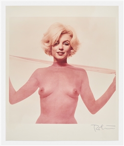 Marilyn Monroe 20 x 24 Photograph from The Last Sitting Signed by Photographer Bert Stern