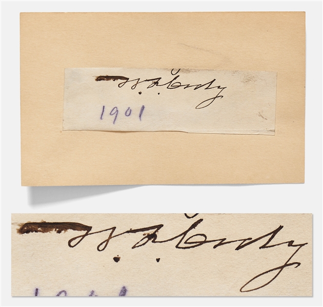 W.F. Cody Buffalo Bill Signature