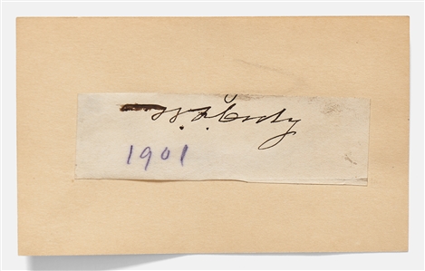 W.F. Cody ''Buffalo Bill'' Signature