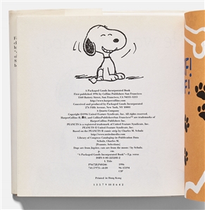 Charles Schulz Signed & Uninscribed First Edition of ''Dogs Are From Jupiter (Cats Are From The Moon)'' -- With JSA COA
