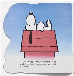 Charles Schulz Signed ''Here's Snoopy!'' Book -- Without Inscription