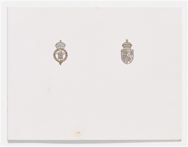 Princess Diana and Prince Charles Signed Christmas Card from 1988 -- Features Family Portrait with Princes William & Harry at Balmoral