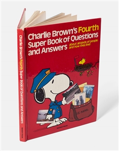 Charles Schulz Signed First Edition of ''Charlie Brown's Fourth Super Book of Questions and Answers'' -- Without Inscription