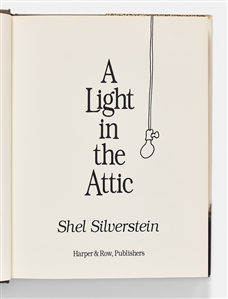 Shel Silverstein Hand-Illustrated First Edition of ''A Light in the Attic''