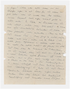 Margot Einstein Lot of Two Autograph Letters Signed in 1933 and 1938 to Composer Walter Kaufmann