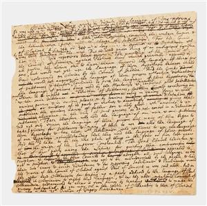 Isaac Newton Autograph Manuscript