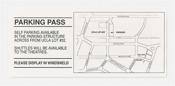 Lot of 46 Invitations & Parking Passes to the World Premiere Party of the First ''Mission: Impossible'' Film in 1996