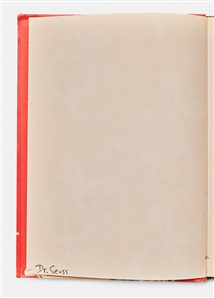 Dr. Seuss Signed Copy of His Classic Children's Book, ''How the Grinch Stole Christmas'' -- Without Inscription