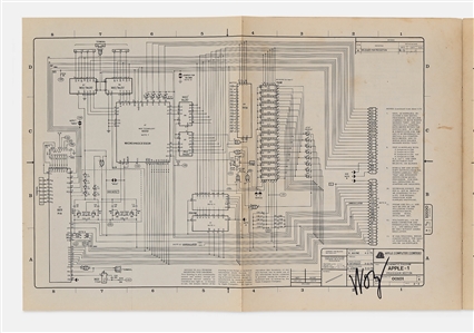 Steve Wozniak Twice-Signed Original Apple-1 Operation Manual from 1976
