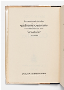 Mario Puzo Signed First Edition of ''The Godfather'' with Dust Jacket
