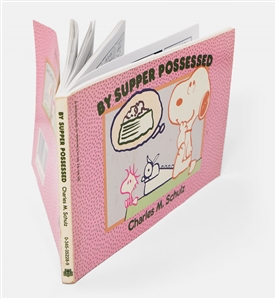 Charles Schulz Signed First Edition of a Rare ''Peanuts'' Title, ''By Supper Possessed''