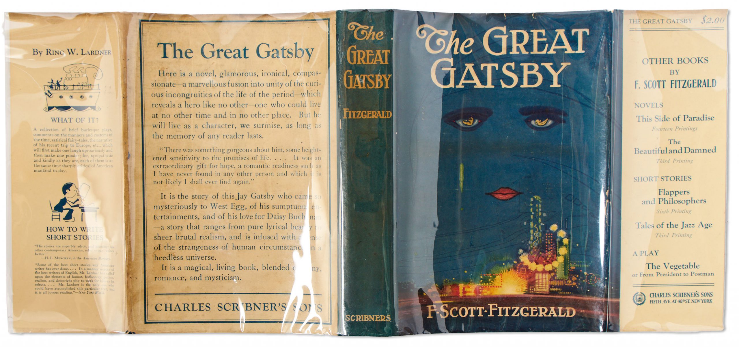 Great Gatsby Book Spine
