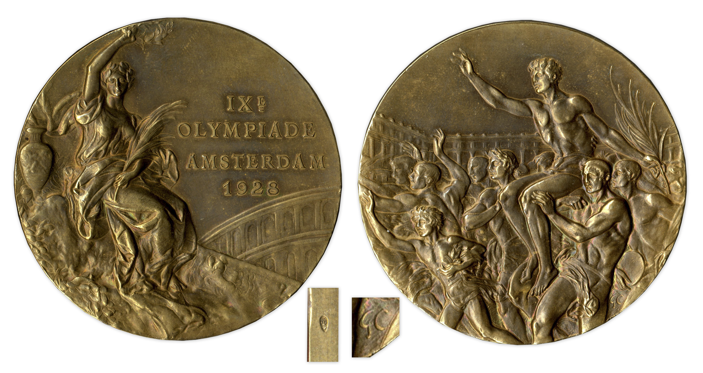1928 Gold Medal from the Amsterdam Summer Olympics Nets $14,079