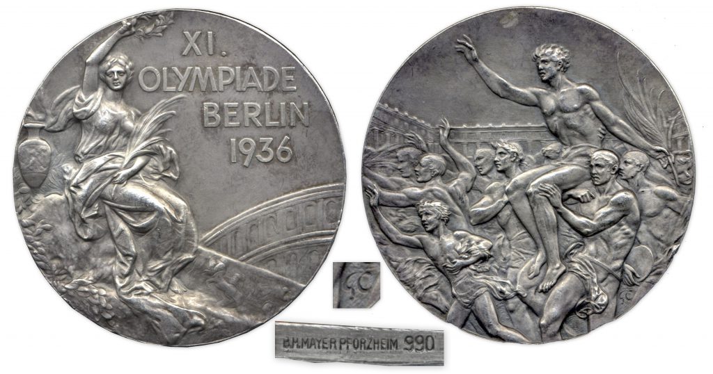 1936 Olympics Medal