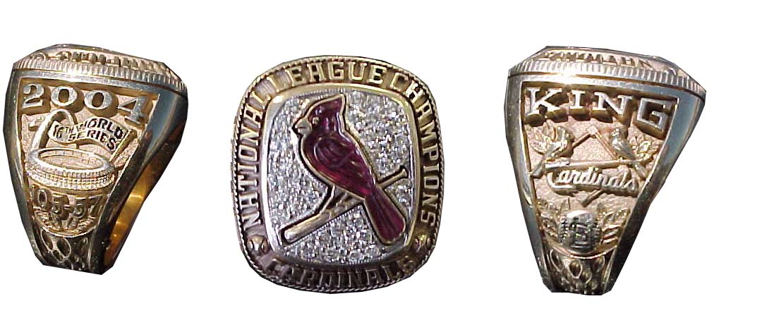 Sell Your 2004 World Series Cardinals Ring at Nate D. Sanders Auctions