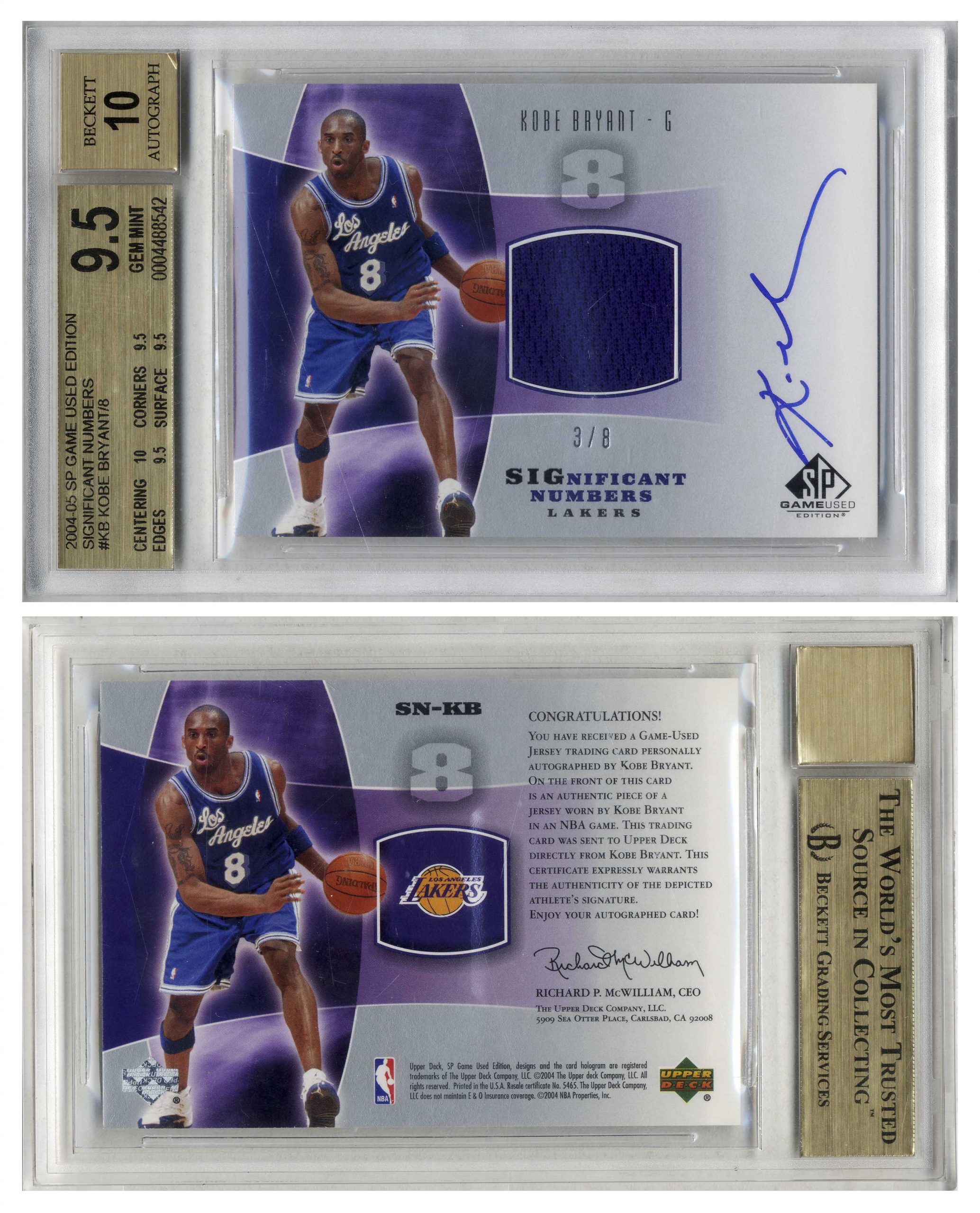 Sell a 1996 Finest Kobe Bryant #269 PSA 10 at Nate D Sanders Auctions