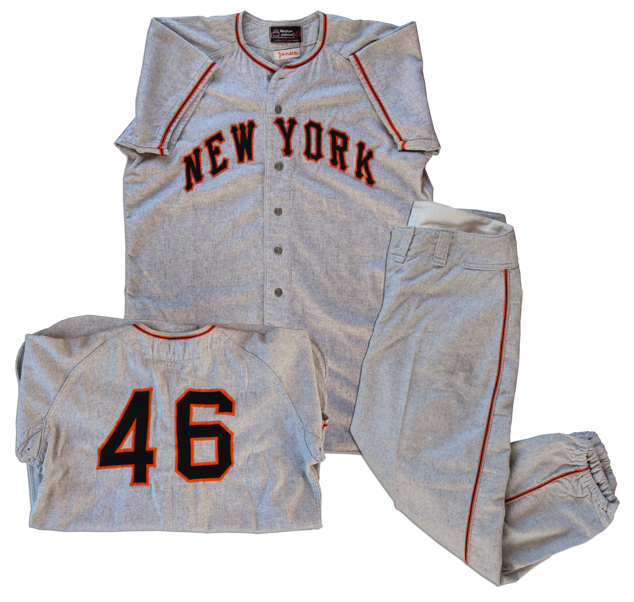 Sell or Auction Your Willie Mays 1966 San Francisco Giants Uniform Pants