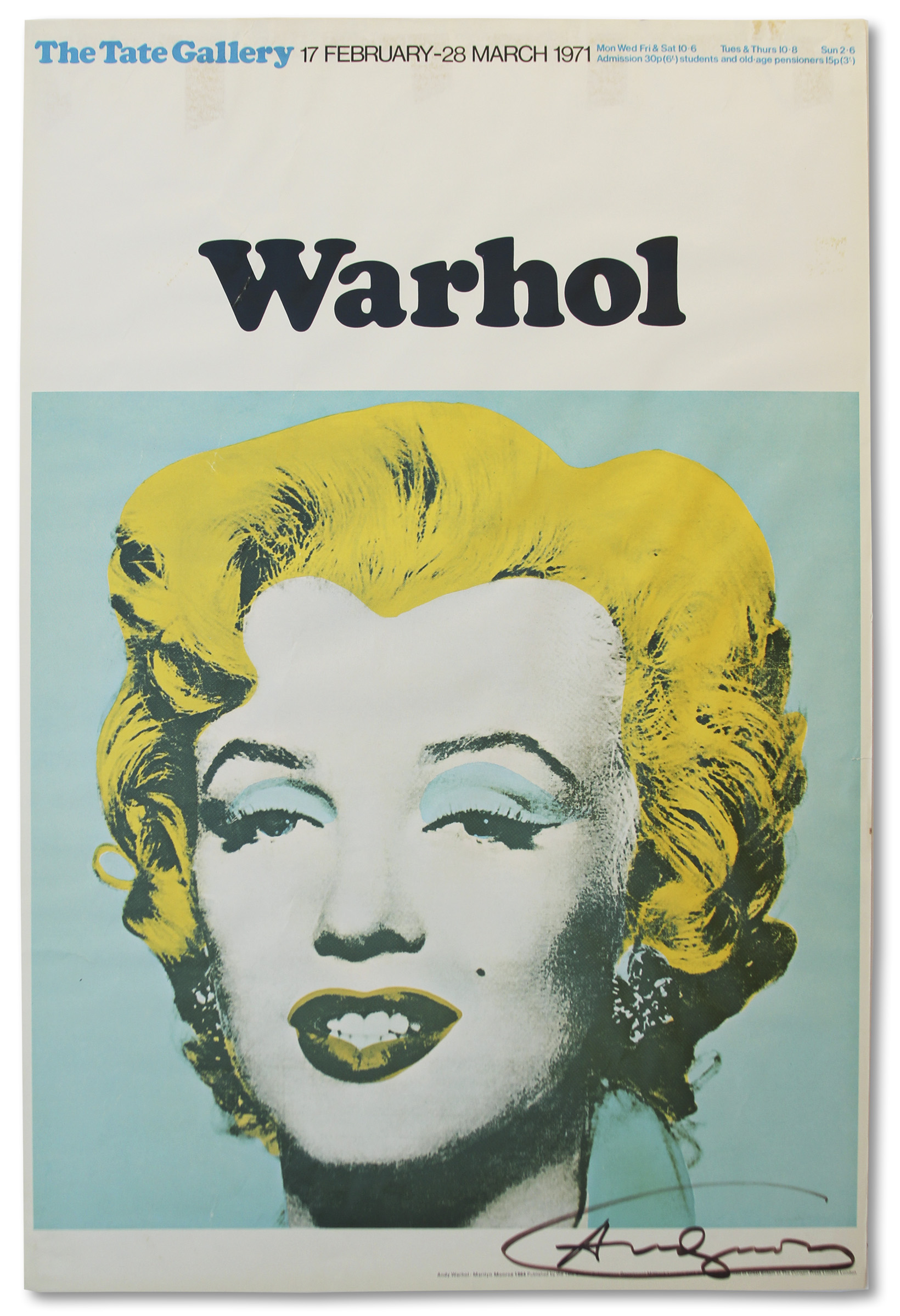 Warhol inspired Marilyn Monroe/James Dean 35mm Digital Print Braces clip end 