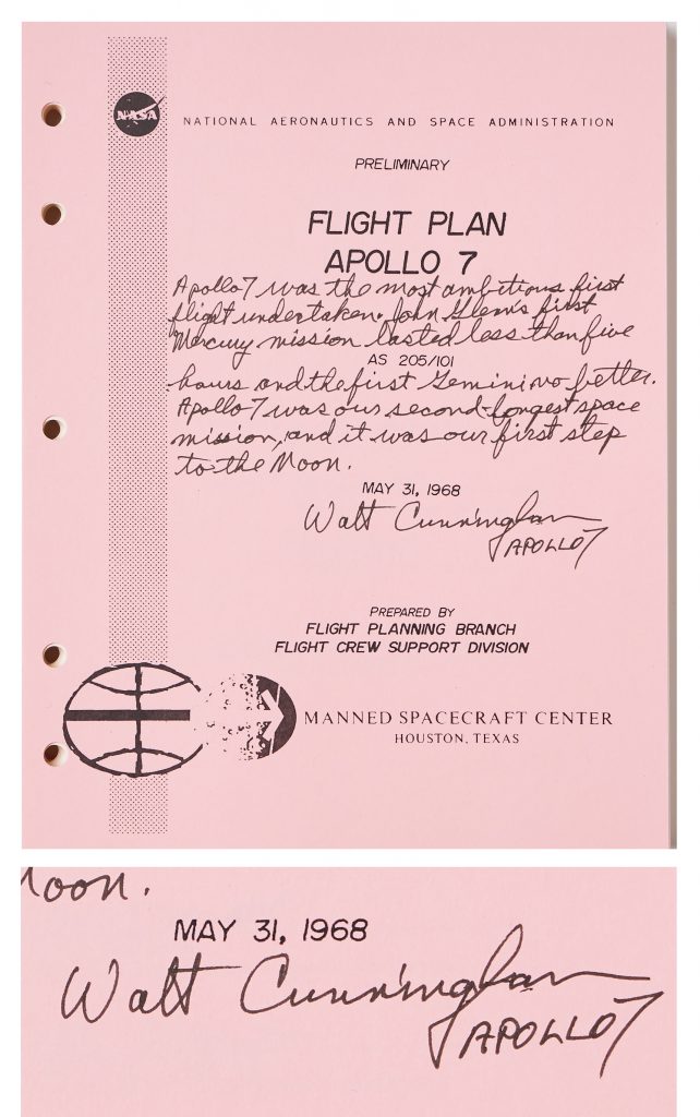  Gemini 3 Flown Spooled Flight Plan