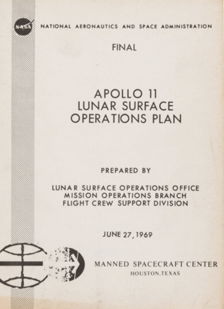 Gemini 3 Flown Spooled Flight Plan